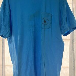 Over Under LB Dog Blue Men's Shirt L